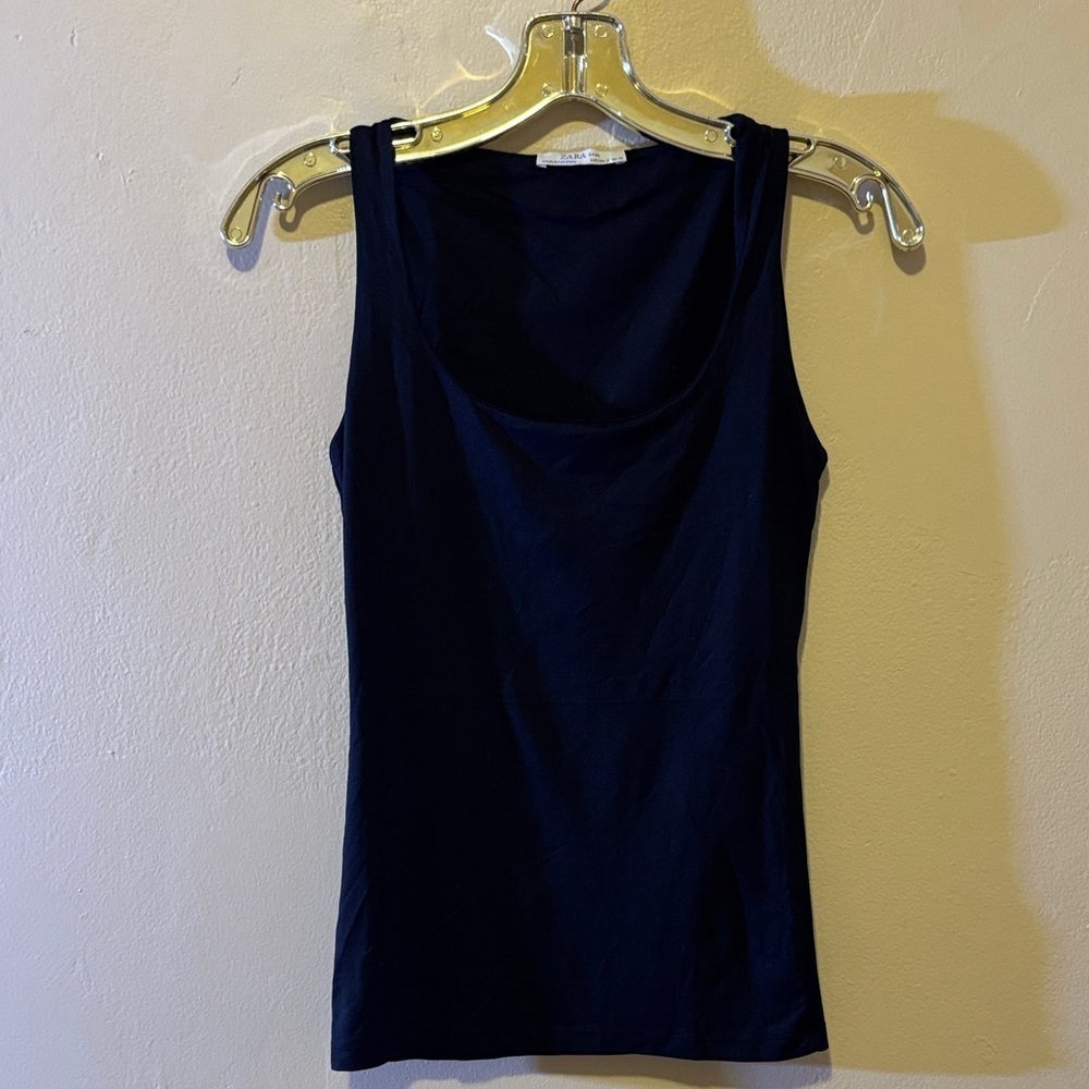 Zara Navy Women's Tank Top